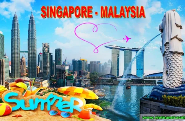 Ngày 1: TP.HCM – SINGAPORE (ĂN TRƯA NHẸ, TỐI)