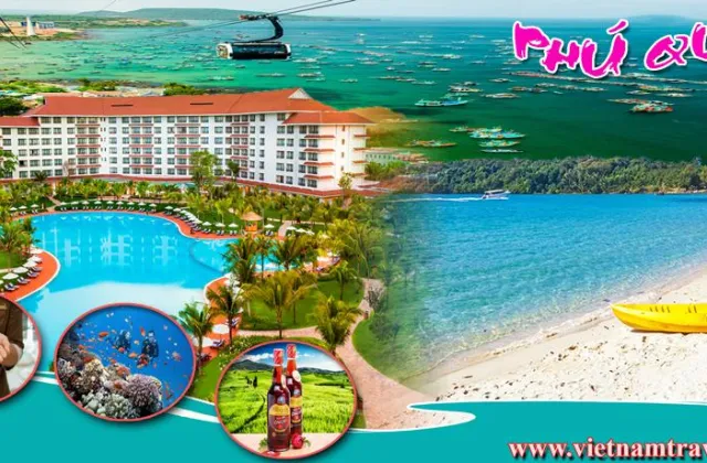 Day 1: Hanoi - Phu Quoc Pearl Island - Grand World (Lunch, Dinner)