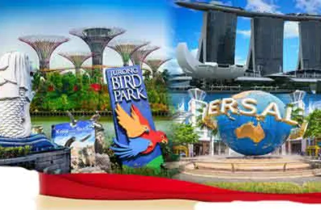 Ngày 1: TP.HCM – SINGAPORE – SENTOSA  (ĂN TRƯA NHẸ, TỐI)