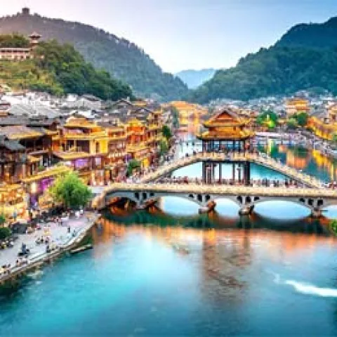 Hà Nội -Trùng Khánh - Cửu Trại Câu - Công Viên Gấu Trúc - Hồng Nhai Động 6 Ngày 5 Đêm