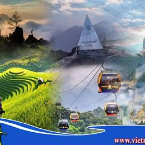 Hà Nội - SaPa - Cát Cát - Hàm Rồng - Fansipan 3 Ngày/ 2 Đêm. Hàng Ngày. Xe Chất Lượng Cao