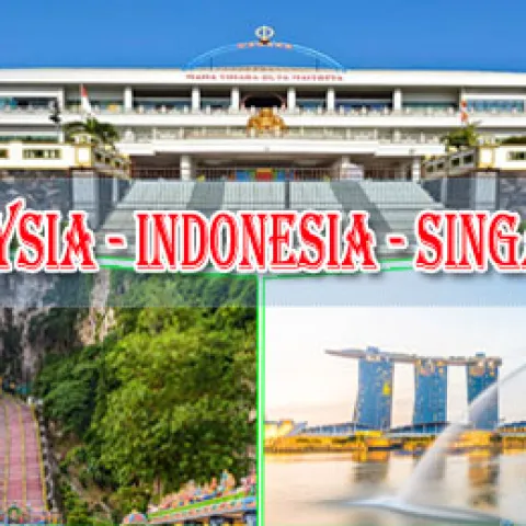 Ho Chi Minh City - Singapore - Indonesia - Malaysia 6 Days 5 Nights