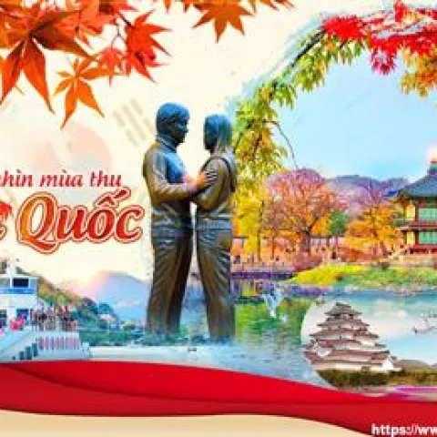 Hà Nội - Hàn Quốc - Seoul - Thăm Quan Everland - Làng Cổ Nấmn Hanok - Đại Học Nữ Ewha 5 Ngày 4 Đêm