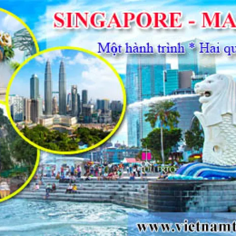 Ho Chi Minh City - Singapore - Malaysia 4 Days 3 Nights, 3-4-Star Hotels, Best Price