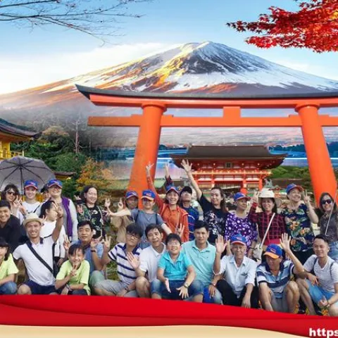 Hồ Chí Minh - Tokyo - Fuji - Phú Sĩ - Nagoya - Kyoto - Kobe - Osaka 6 Ngày 5 Đêm, KS 3-4 Sao