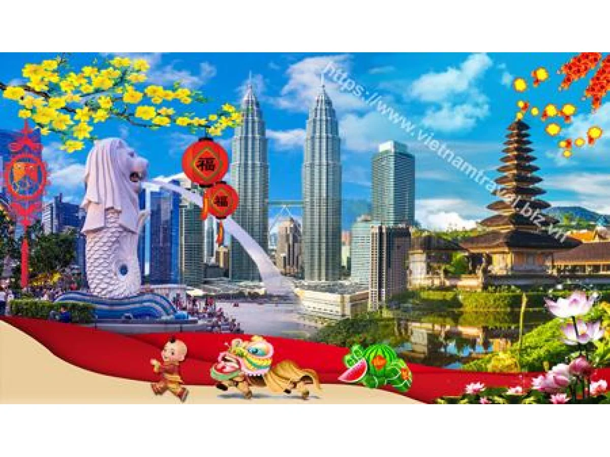 Ha Noi - Singapore - Malaysia - Indonesia 5 Days