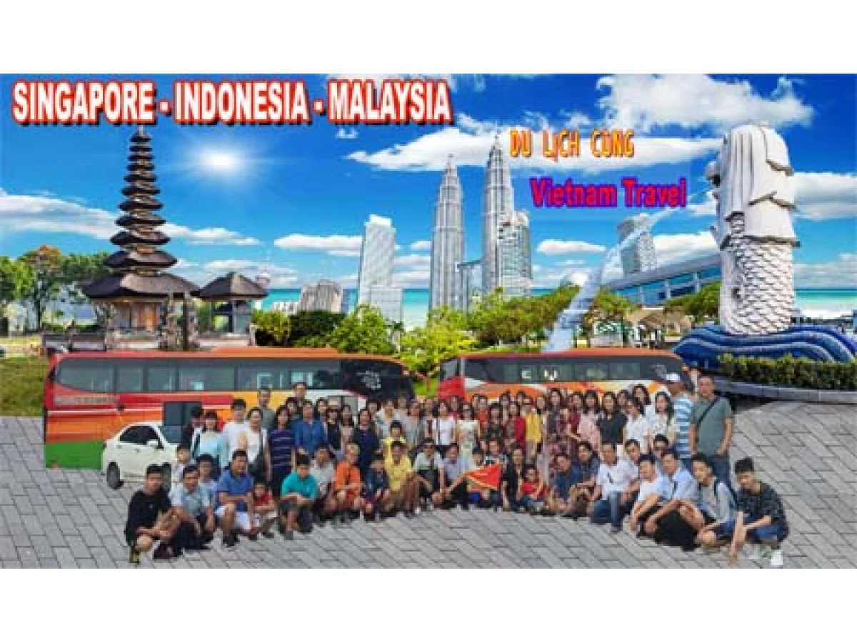 Ho Chi Minh City - Malaysia - Indonesia - Singapore (5 Days/ 4 Nights)