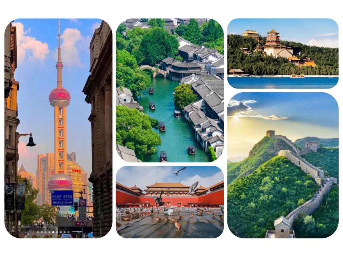 Hà Nội - Bắc Kinh - Hàng Châu - Ô Trấn - Thượng Hải 7 ngày 6 đêm, bay Vietnamairlines