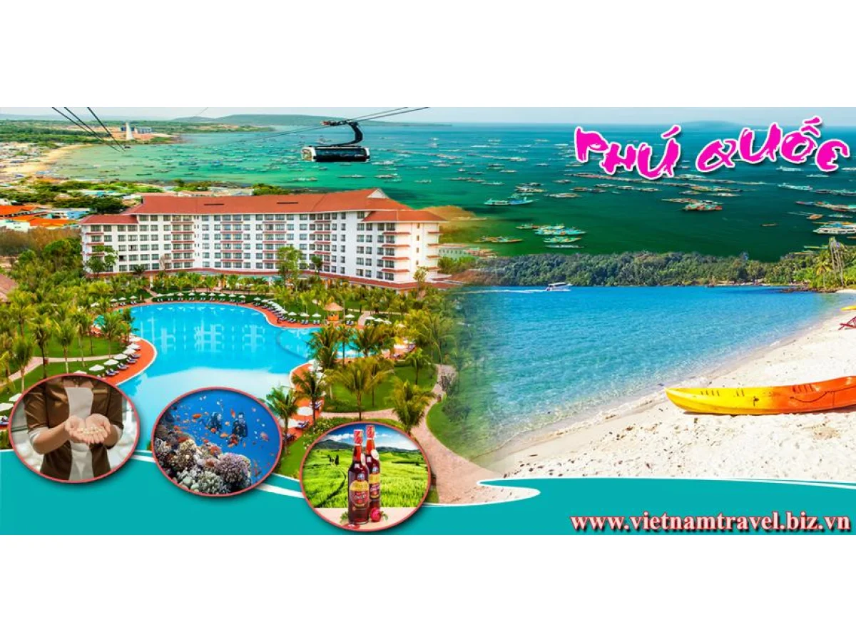 Hanoi – Phu Quoc – VinWonders Phu Quoc – Highlights 4-Island Speedboat Tour (4 Days 3 Nights | Daily Departure | Flights Included)