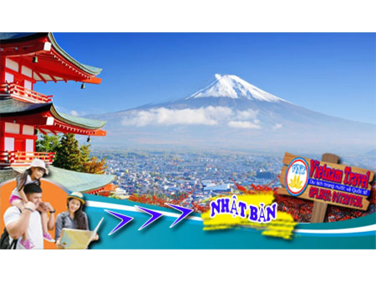 Hanoi/Ho Chi Minh City - Japan - Tokyo - Mount Fuji - Narita 5 Days 4 Nights
